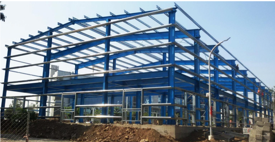 Construction of Fabrication of Office block & Industrial Shed