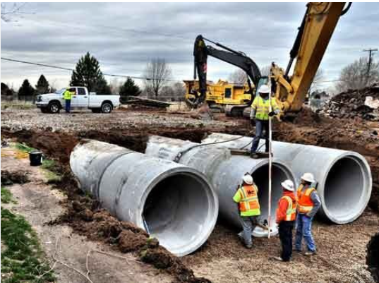 Construction of REINFORCED CEMENT CONCRETE Culvert over BPCL pipeline crossing alignment of approach road to fourth container terminal at JN Port