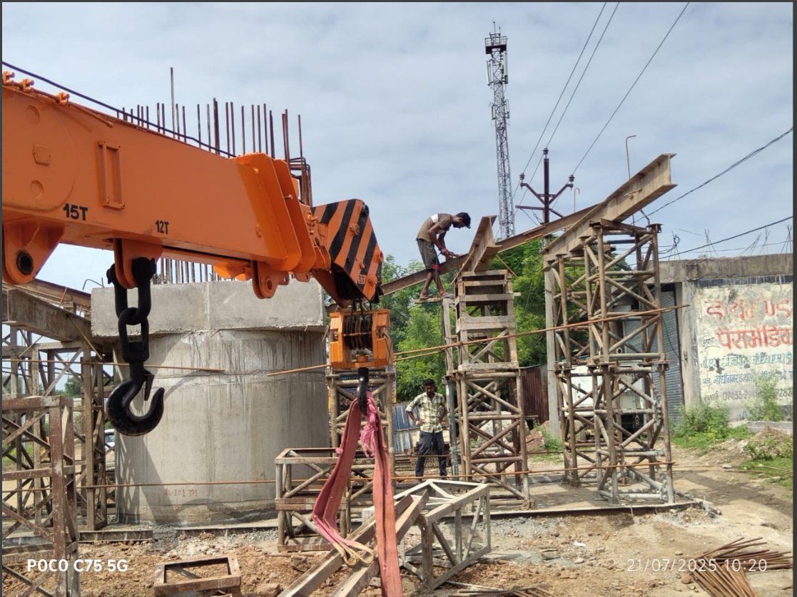 LC-65 Railway Overbridge at LC-65 Railway Section