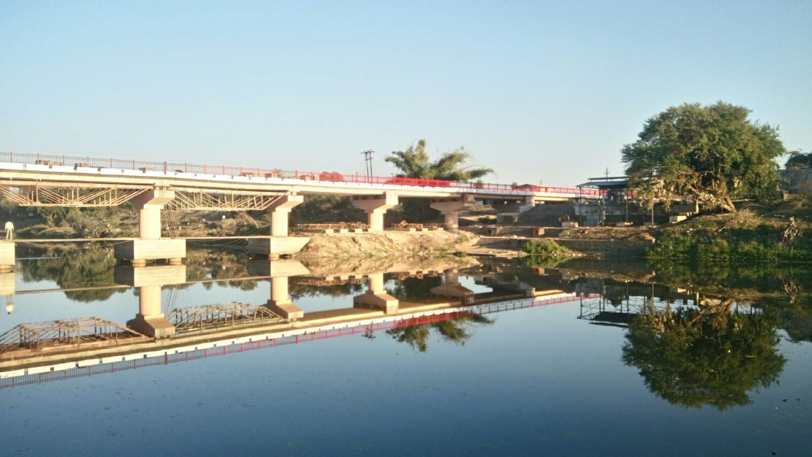 Construction of Railway Over Bridge At KM. 6+244